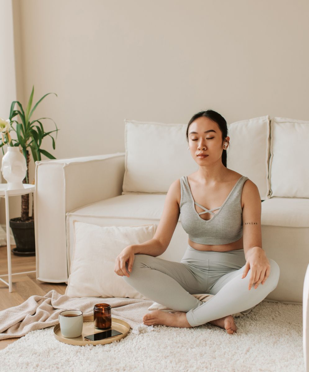 Accessoires yoga maison